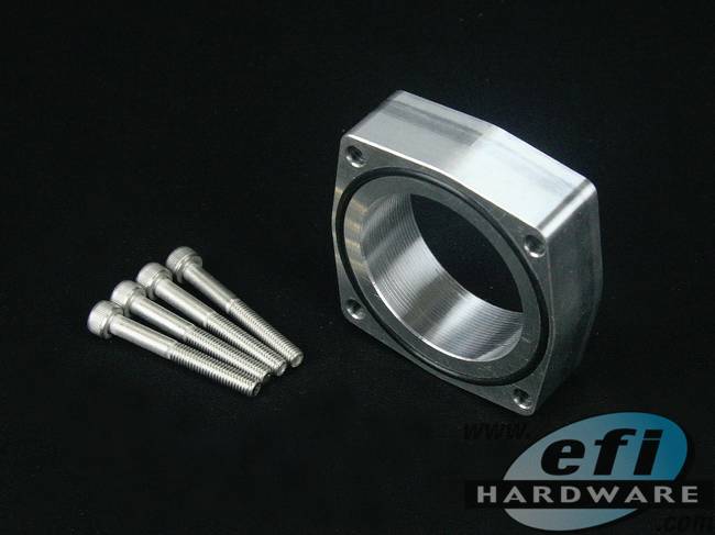 E-Series Air Filter Spacer for E-Series Throttle Bodies - Showing Front ...